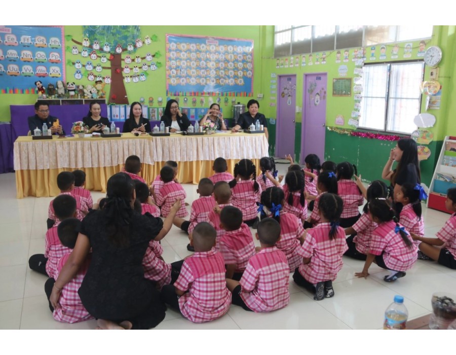 นิเทศการจัดการเรียนรู้โครงการบ้านนักวิทยาศาสตร์น้อย ระดับปฐมวัย
