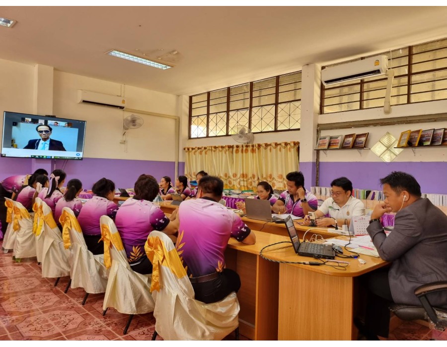 Zoom Meeting รับฟัง แนวคิด ทิศทาง การประกันคุณภาพภายนอก  การประเมิน สมศ. ครั้งที่ 2 ปีงบประมาณ พ.ศ.2568
