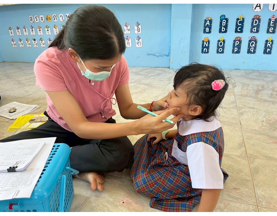 ตรวจสุขภาพนักเรียนประจำปีการศึกษา 2568