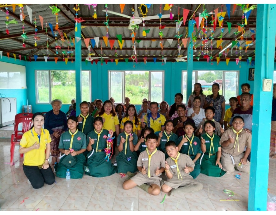 การทำการทำโมบายและดอกไม้ประดิษฐ์