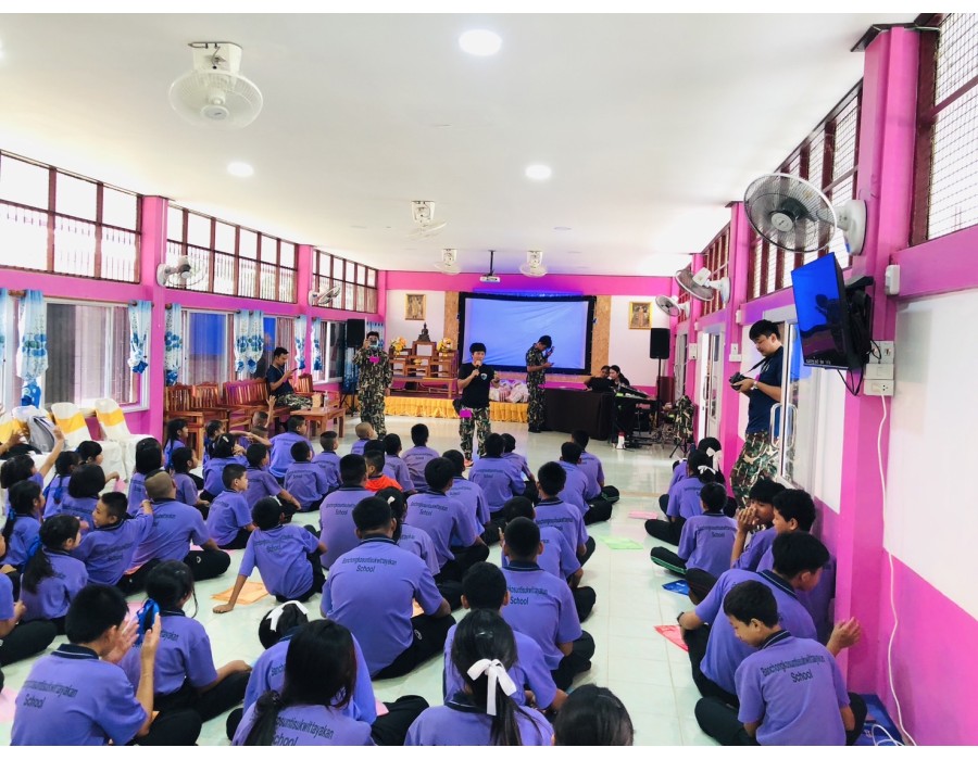 กิจกรรมการฝึกอบรมเยาวชนอนุรักษ์ทรัพยากรป่าไม้ และสัตว์ป่า
