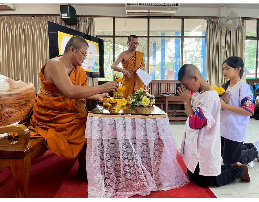 กิจกรรมเข้าค่ายคุณธรรม ประจำปีการศึกษา 2568